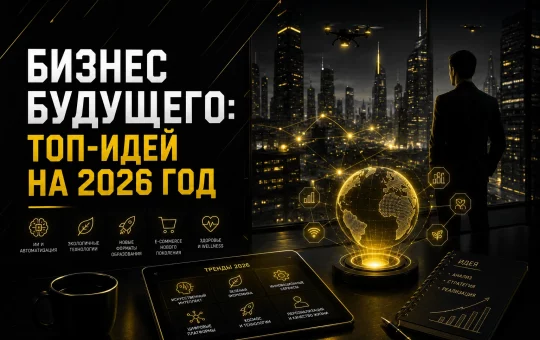 Бизнес будущего: топ-идей на 2026 год