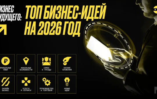 Бизнес будущего: топ-идей на 2026 год